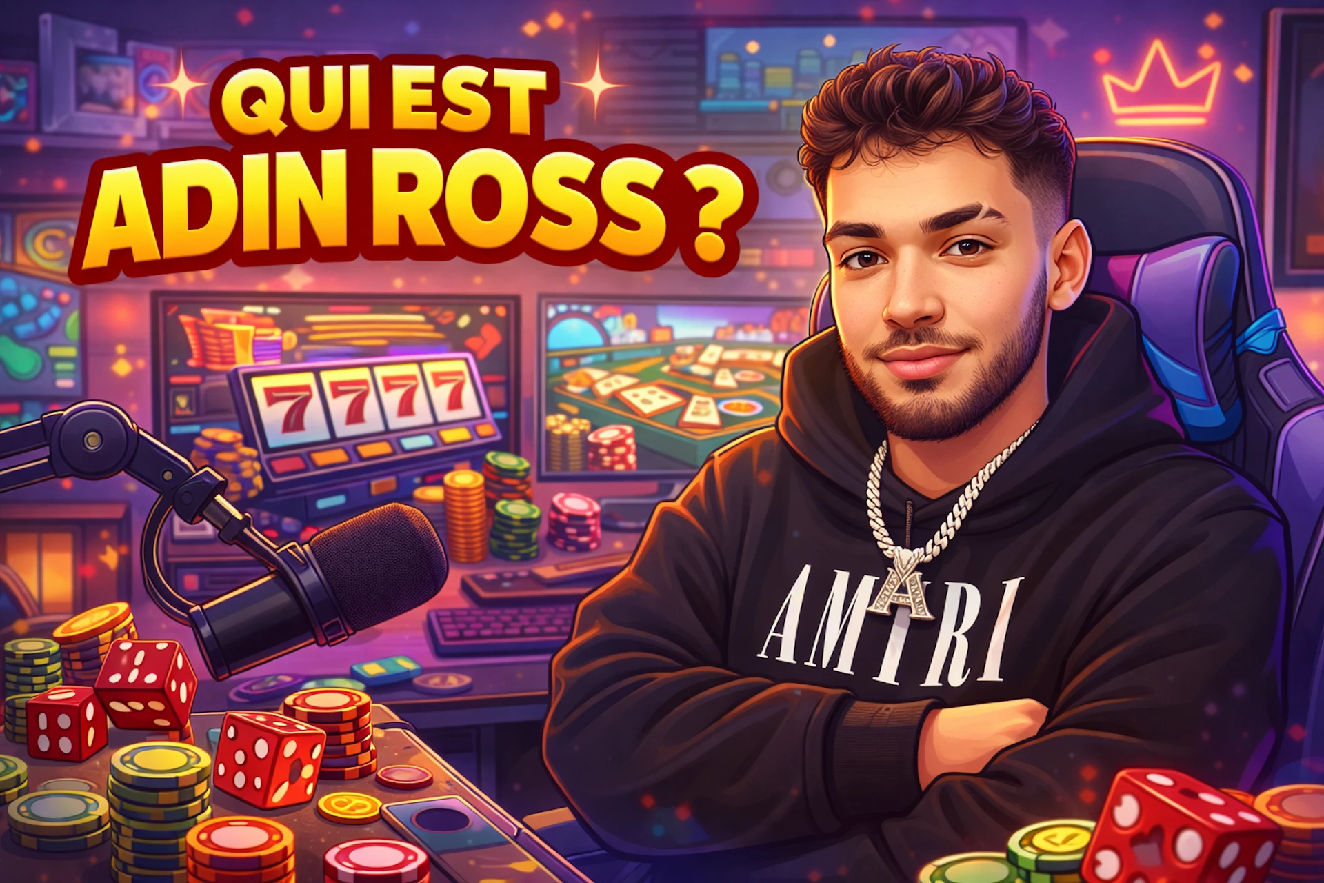 Qui est Adin Ross le plus gros streamer casino US