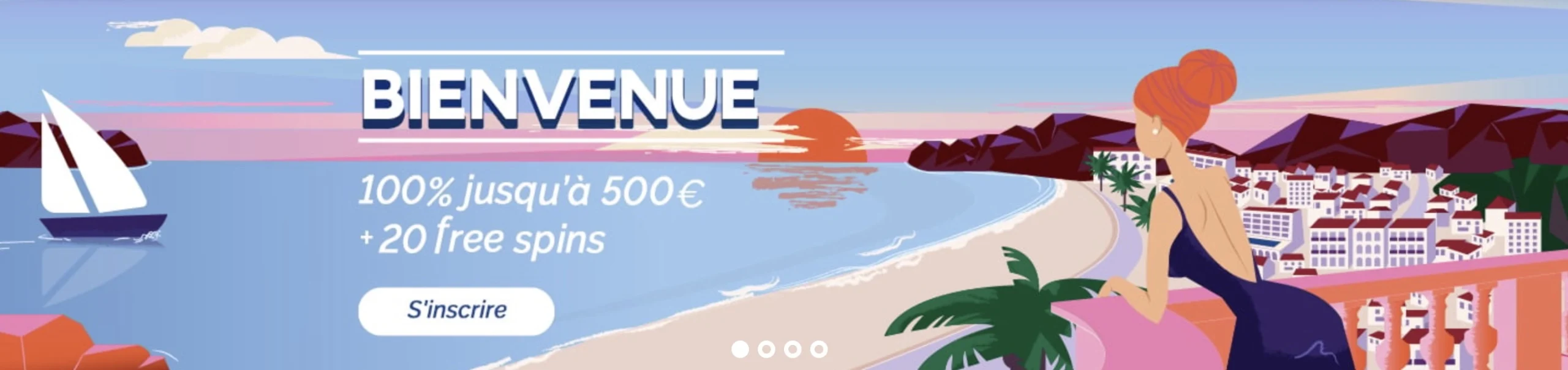 bonus de bienvenue de 500 euros et 20 free spins sur Azur Casino