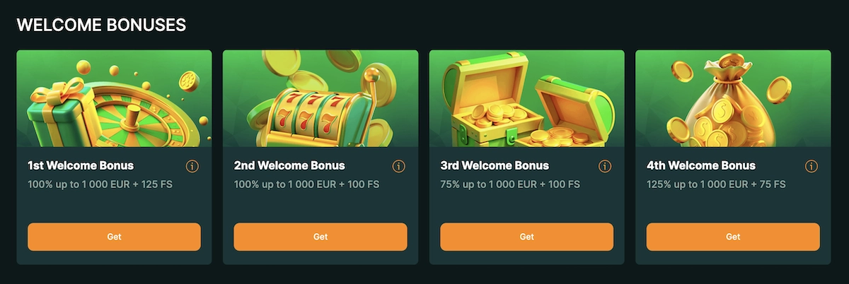 bonus de bienvenue du casino en ligne luckygem