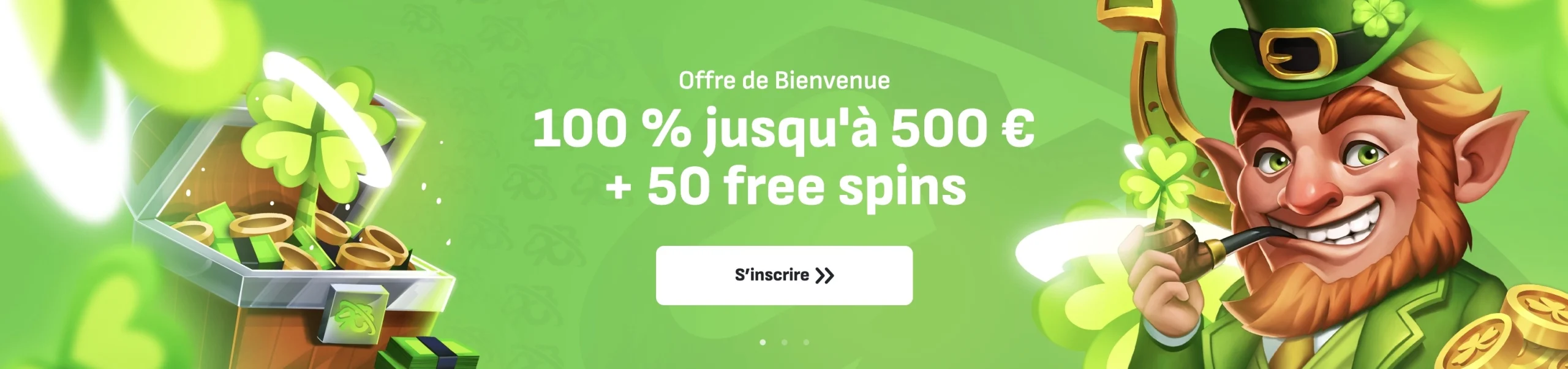 bonus de bienvenue du casino en ligne Cloverspin