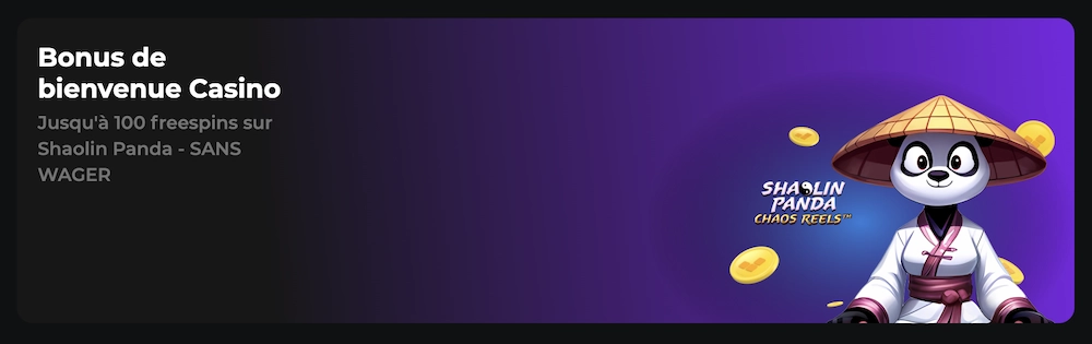 bonus de bienvenu de Betify avec 100 free spins offerts