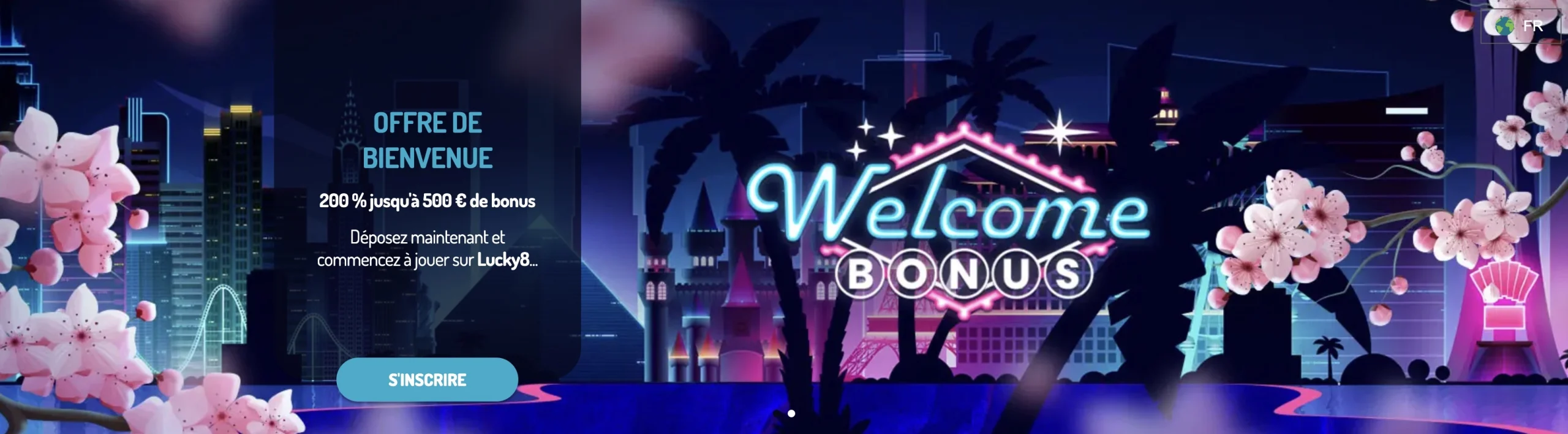 bonus de bienvenue de Lucky 8 casino