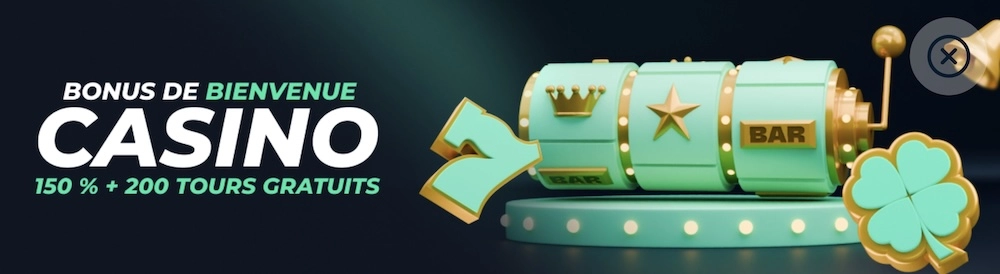 bonus de bienvenue casino officiel de Rolletto casino avec 150 % de bonus + 200 tours gratuits