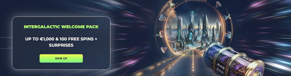 image du bonus de bienvenue de Space Fortuna Casino