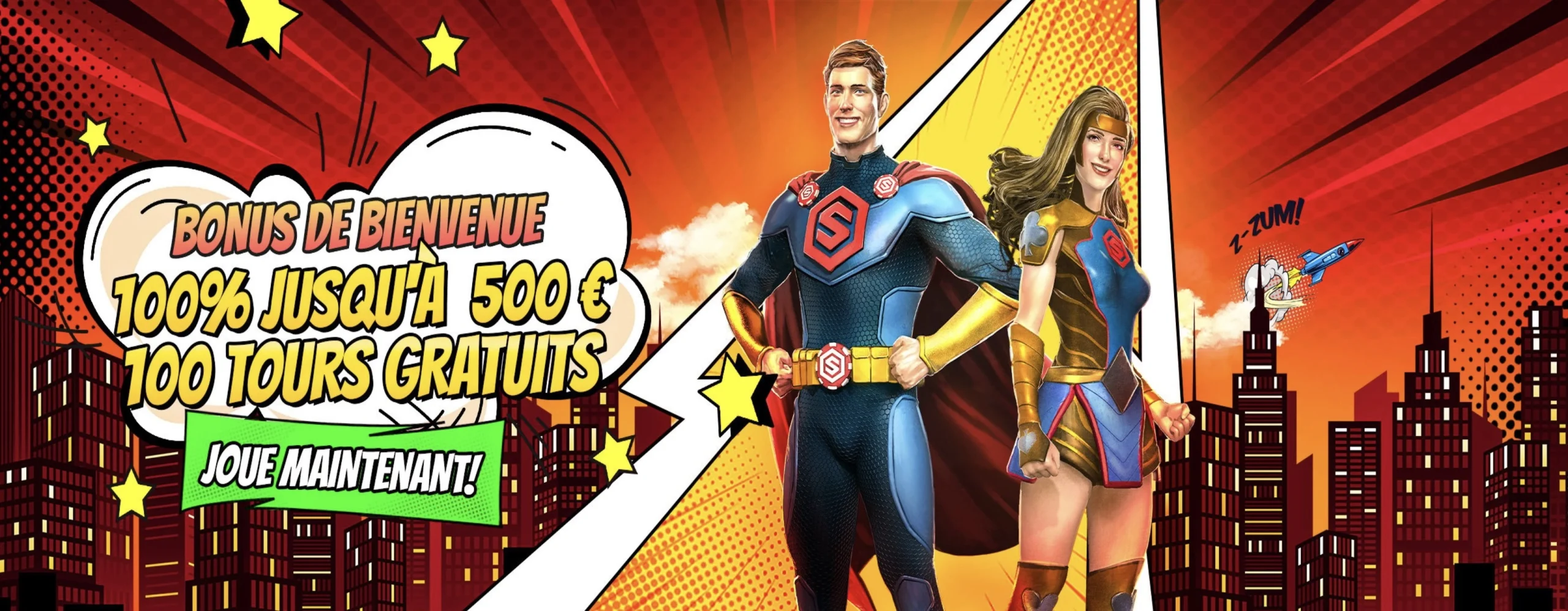 bonus de bienvenue de Stakes casino en ligne