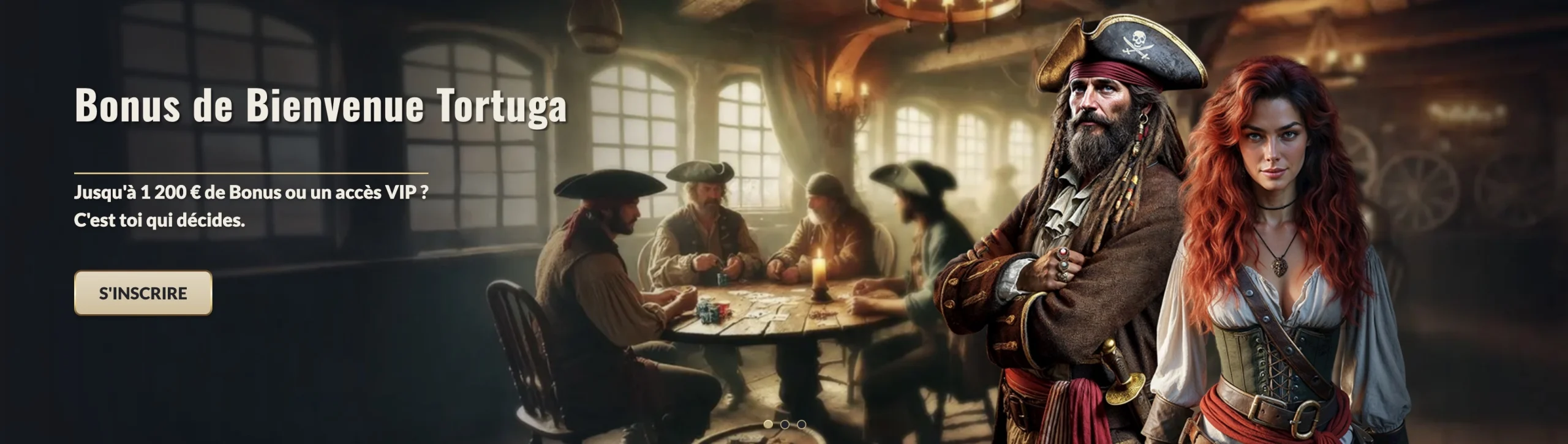 bonus de bienvenue de Tortuga Casino