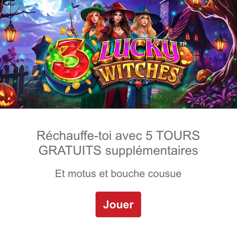 bonus sans d&eacute;p&ocirc;t de Lucky 31 Casino avec 5 tours gratuits sur la machine &agrave; sous 3 Lucky Wishes
