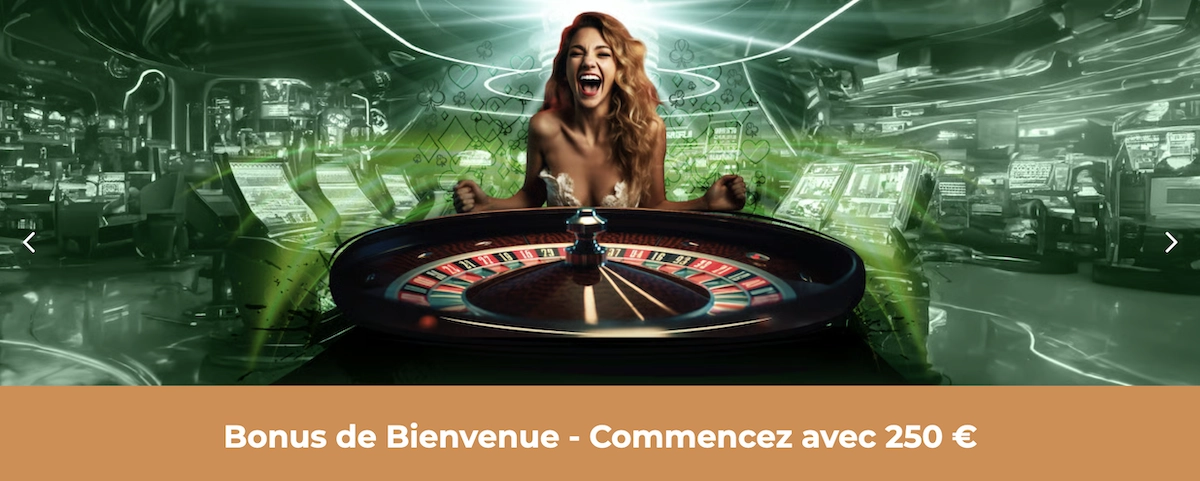 Bonus de bienvenue Dublinbet offrant jusqu&rsquo;&agrave; 250 &euro; pour les nouveaux joueurs.