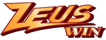 Logo ZeusWin Casino avec typographie dor&eacute;e et stylis&eacute;e inspir&eacute;e de la mythologie grecque