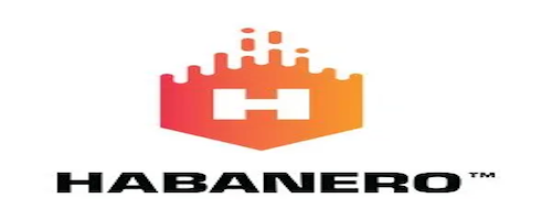 Logo du logiciel de jeu Habanero en couleur