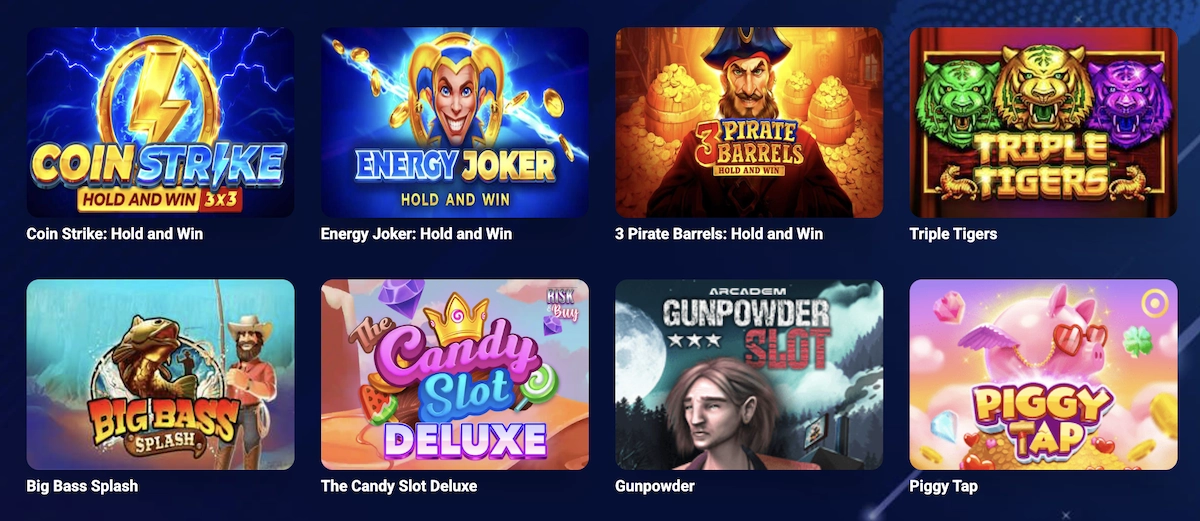 jeux wild dice disponibles sur Wild Dice Casino