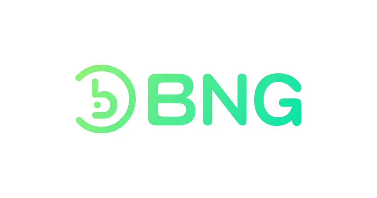 Le logo de Booongo, fournisseur de jeux de casino, en couleur sur fond blanc.