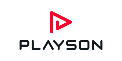 logo du fournisseur de jeux de casino Playson en couleurs