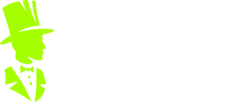 logo de Billionaire casino en blanc