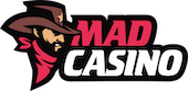 logo blanc et sans fond de MadCasino en ligne