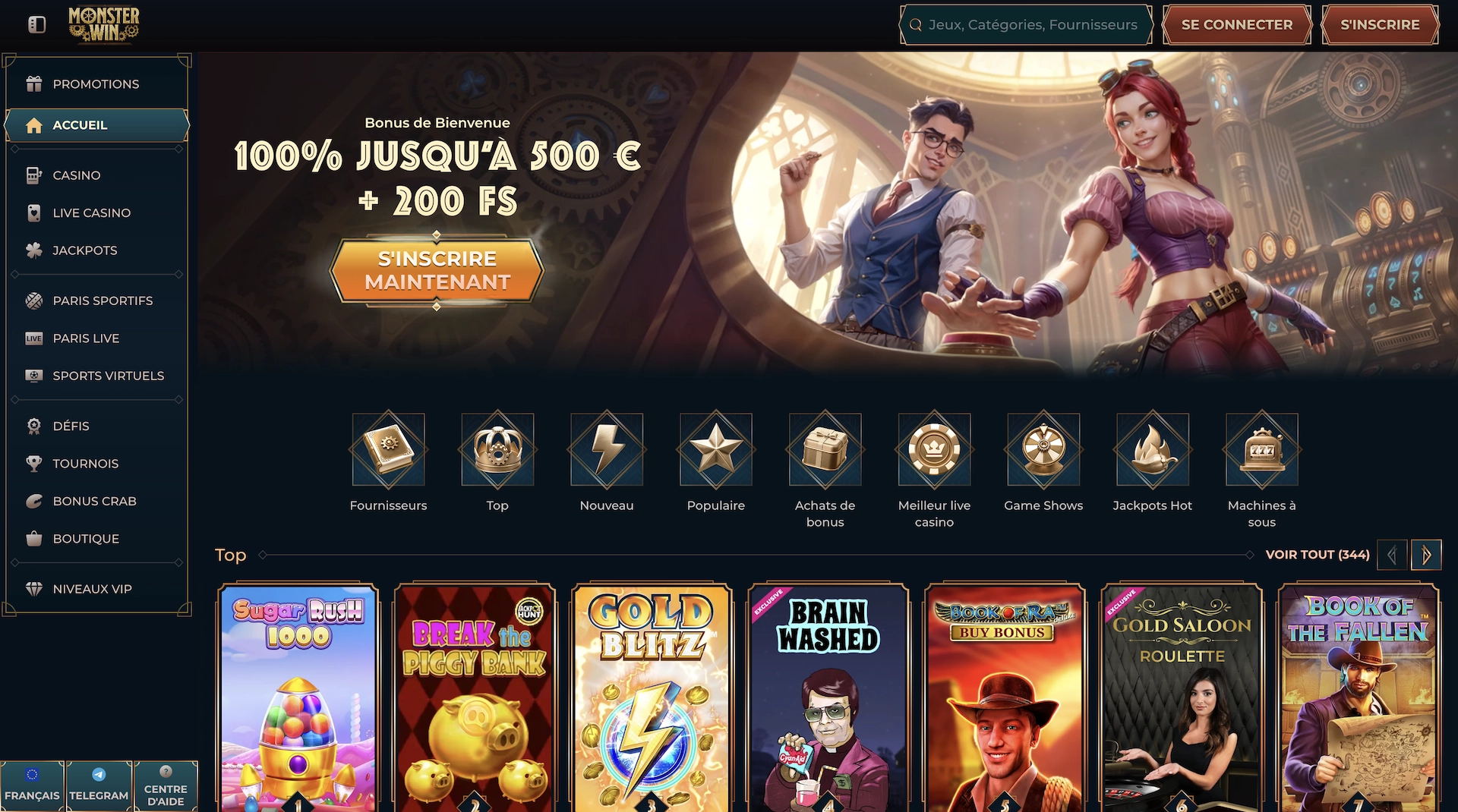 page_accueil_francais_monsterwin_casino