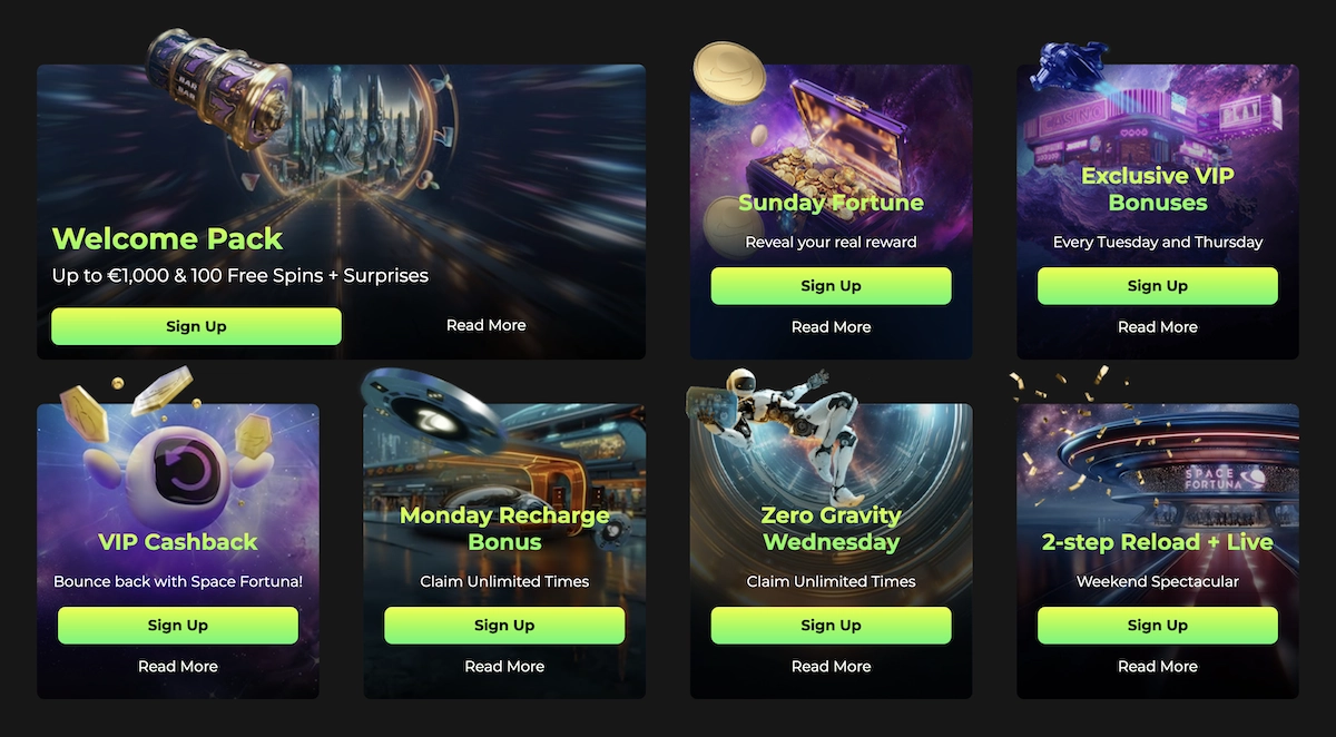 listes des promotions et bonus en cours sur le casino Fortuna