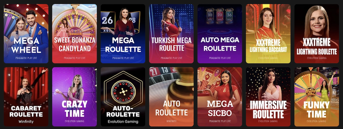top des jeux de casino live Win.Casino