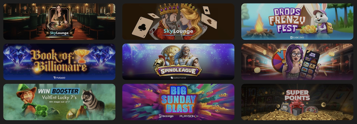 tournois en cours sur le casino en ligne Casino Extra